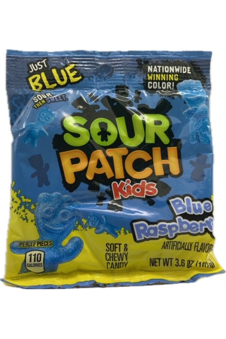 sour patch kids blue raspberry 102gr